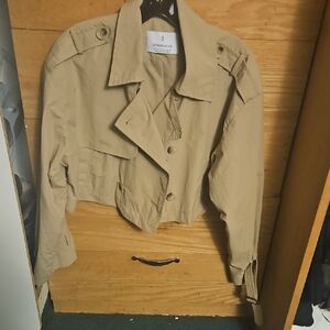 Stradivarius Tan Trench Coat